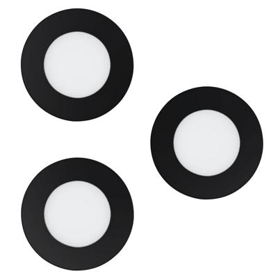 Eglo SpotsZigbee Fueva-Z set van 3 zwart - 900105