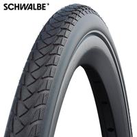 SCHWALBE 26x1.00 (25-590) marathon plus rolstoel zwart draad 11284440.01