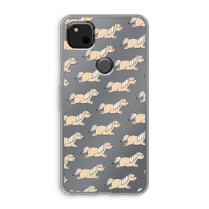 Ponys: Google Pixel 4a Transparant Hoesje