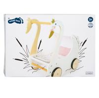 Small Foot houten poppenwagen zwaan