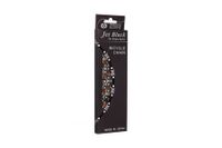 Izumi Track Jet Ketting - Zwart-Zilver Izumi Track Jet Ketting - Zwart-Zilver