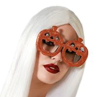 Horror/Halloween verkleed accessoires bril met pompoenen glazen   -