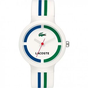 Lacoste horlogeband 2010571 / LC-46-1-29-2224 Rubber Wit 14mm