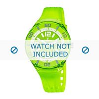 Horlogeband Calypso K5588-7 / K5576-7 Rubber Groen 15mm - thumbnail