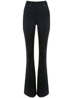 JW Anderson pantalon de tailleur à plis marqués - Noir