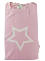 N dames pyjama badstof - Star - Warme winter pyjama