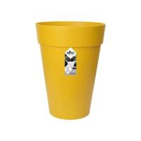ELHO Loft Urban Ronde bloempot High 35 - Geel - Ø 34 x H 45 cm - buiten - 100% gerecycled