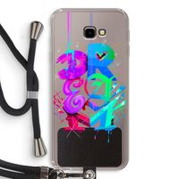 Dream: Samsung Galaxy J4 Plus Transparant Hoesje met koord