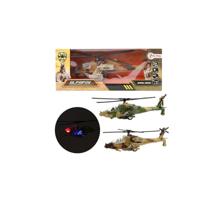 Toi Toys ALFAFOX Helikopter Militair Pull Back Met Licht En Geluid - thumbnail