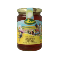 De Traay Bloemen honing (bio) 350 gram