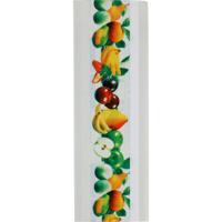 Fruitvliegjes val fruit raam plakstickers - 4x stickers