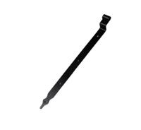 Waelbers Heng Rustica zwart 16-450mm met bocht - 10 Stuk(s) - 559417.32