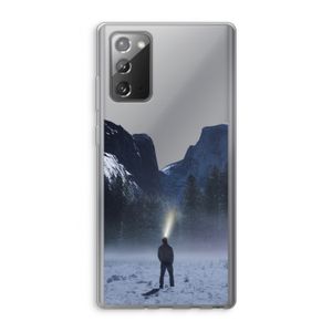 Wanderlust: Samsung Galaxy Note 20 / Note 20 5G Transparant Hoesje