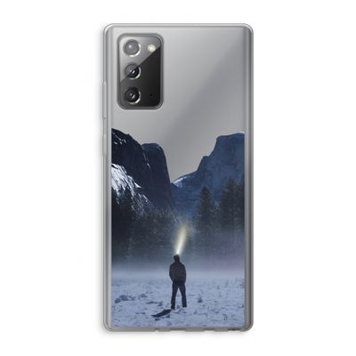 Wanderlust: Samsung Galaxy Note 20 / Note 20 5G Transparant Hoesje