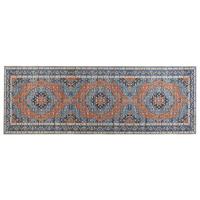 Beliani - MIDALAM - Loper - Blauw - 70 x 200 cm - Polyester