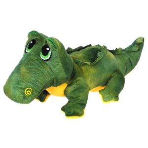 Pluche speelgoed knuffeldier Krokodil van 34 cm   -