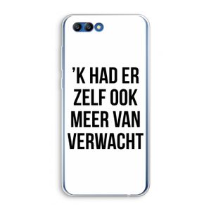 Meer verwacht: Honor 10 Transparant Hoesje