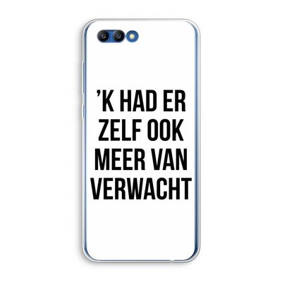 Meer verwacht: Honor 10 Transparant Hoesje