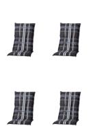 Kussen hoog luxe 50x123 Nils taupe (4 stuks) Madison - Madison