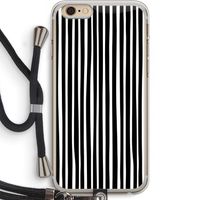 Stripes: iPhone 6 PLUS / 6S PLUS Transparant Hoesje met koord