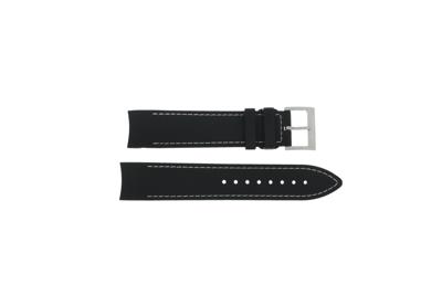 Horlogeband Hamilton H0017761233301 / H600776100 / H691776100 Rubber Zwart 21mm