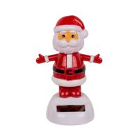 Out of the Blue - Solar bewegende kerstman - 10,5 cm - kerst beeldjes/cadeau   -