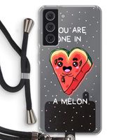 One In A Melon: Samsung Galaxy S21 FE Transparant Hoesje met koord