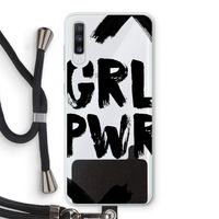 Girl Power #2: Samsung Galaxy A70 Transparant Hoesje met koord