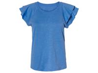 esmara Dames t-shirt (S (36/38), Blauw)