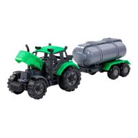 Cavallino tractor met tankwagen groen, schaal 1:32 Cavallino tractor met tankwagen groen, schaal 1:32