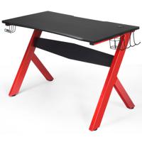 Gamingtafel Computerbureau Gamingbureau met Beker- en Hoofdtelefoonhouder en Muismat voor Thuiskantoor Speelkamer