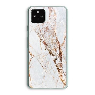 Goud marmer: Google Pixel 5a 5G Transparant Hoesje