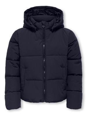 Kids ONLY winter winterjas meisjes - blauw - puffer - Kogmalia