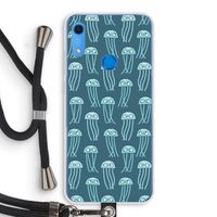 Kwallie: Huawei Y6s Transparant Hoesje met koord