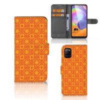 Samsung Galaxy A31 | Telefoon Hoesje | Batik Oranje
