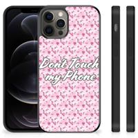 iPhone 12 Pro Max | TPU Hoesje | Flowers Pink DTMP