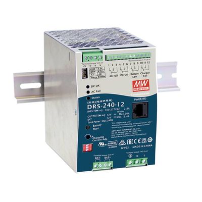 MEAN WELL DRS-240-36 DIN-rail netvoeding 36 V 6.6 A 240 W Aantal uitgangen:1 x Inhoud 1 stuk(s)