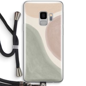 Geo #6: Samsung Galaxy S9 Transparant Hoesje met koord