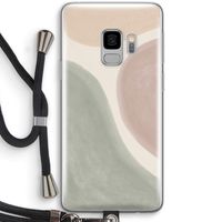 Geo #6: Samsung Galaxy S9 Transparant Hoesje met koord