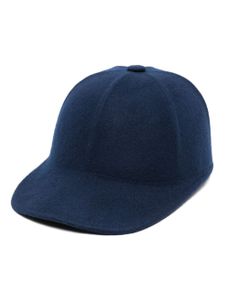 Borsalino casquette en laine à fini feutré - Bleu