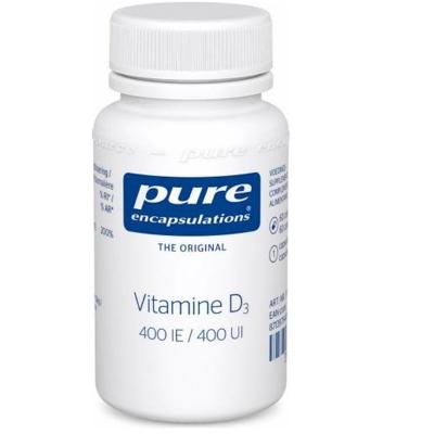 Pure Encapsulations Vitamine D3 Capsules 400IE 60Capsules