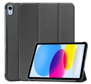 Casecentive Smart Case Tri-Fold iPad 10.9" (2022) zwart - 8720153795807