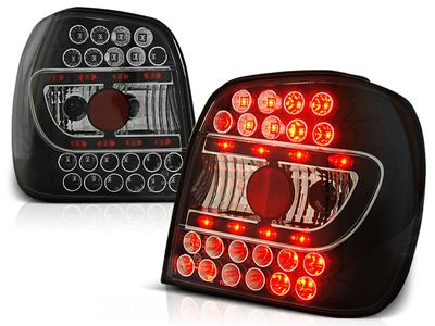 Tuning-Tec Achterlichten voor VW POLO 6N 10 94-09 99 ZWART LED Tuning-Tec Achterlichten voor VW POLO 6N 10 94-09 99 ZWART LED