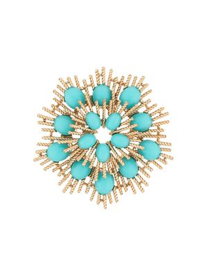 Susan Caplan Vintage broche Avon Sunburst - Or