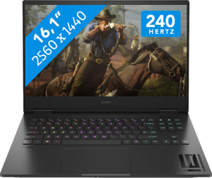 OMEN by HP 16-wf1972nd Intel® Core™ i9 i9-14900HX Laptop 40,9 cm (16.1") Quad HD 32 GB DDR5-SDRAM 2 TB SSD NVIDIA GeForce RTX 4070 Wi-Fi 7 (802.11be) Windows 11 Home Zwart