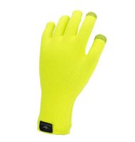 SealSkinz Anmer Ultra grip knitted fietshandschoenen neon geel M