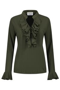 Helena Hart Female Shirts En Tops 7257 Blouse Ruche