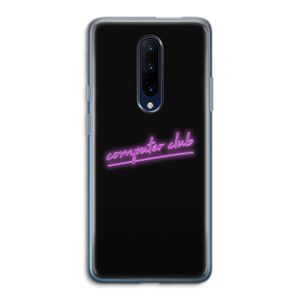 Vice Black: OnePlus 7 Pro Transparant Hoesje