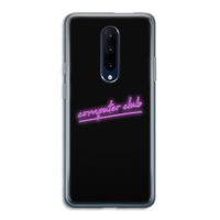 Vice Black: OnePlus 7 Pro Transparant Hoesje
