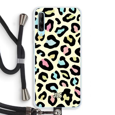 Leopard pattern: Huawei P Smart Pro Transparant Hoesje met koord